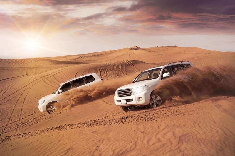 abu dhabi dune bashing