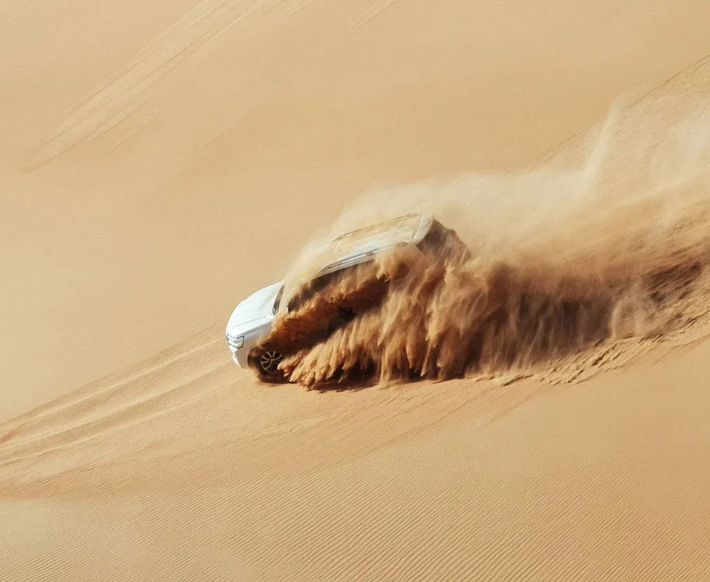 Dune Bashing in Abu Dhabi