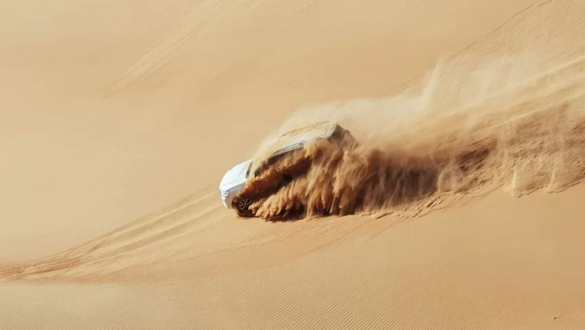 Dune Bashing in Abu Dhabi