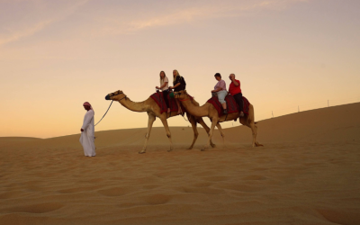 abu dhabi camel trekking