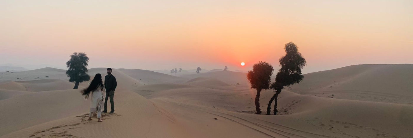 Private Sunrise Desert Safari Abu Dhabi with Breakfast