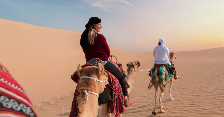 Abu Dhabi Camel Trekking Tour